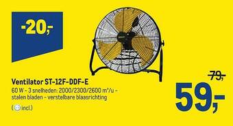 Makro Ventilator St-12f-ddf-e aanbieding