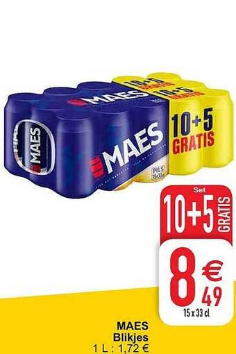 Cora Maes Blikjes aanbieding
