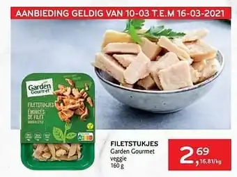 Alvo Filetstukjes garden gourmet veggie 160 g aanbieding
