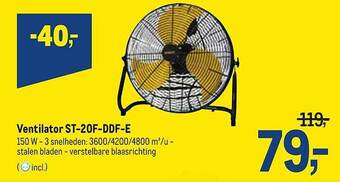 Makro Ventilator St-20f-ddf-e aanbieding