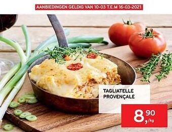 Tagliatelle provençale