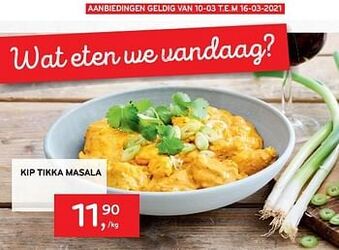 Alvo Kip tikka masala aanbieding