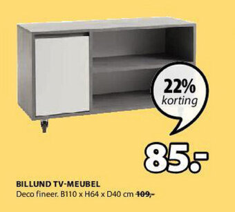 Jysk Billund TV-Meubel aanbieding