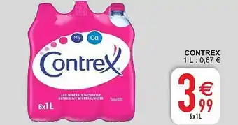 Cora Contrex 1l aanbieding