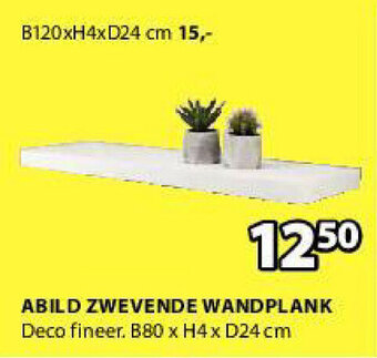Jysk Abild Zwevende Wandplank aanbieding
