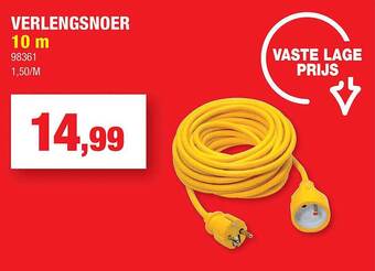 Hubo Verlengsnoer 10 m aanbieding