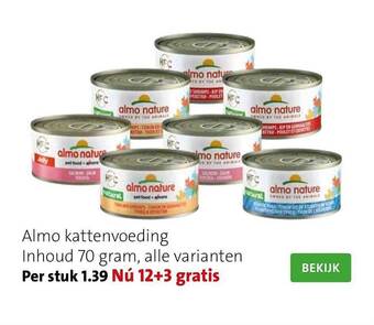 Intratuin Almo kattenvoeding inhoud 70 gram aanbieding