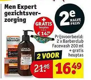 Kruidvat Men Expert Gezichtsverzorging aanbieding