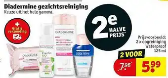 Kruidvat Diadermine Gezichtsreiniging 125ml aanbieding