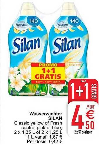 Cora Wasverzachter Silan aanbieding