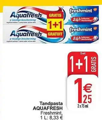 Tandpasta Aquafresh 75ml