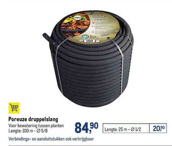 Poreuze Druppelslang