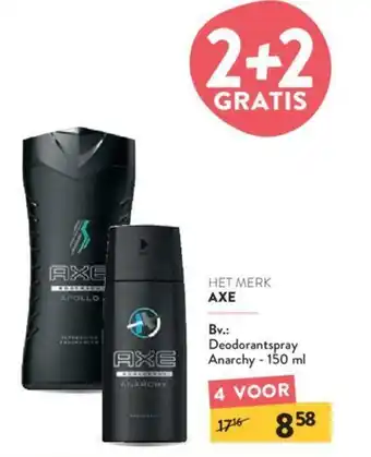 Axe Deodorantspray Anarchy 150ml