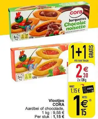 Vlootjes Cora 120g