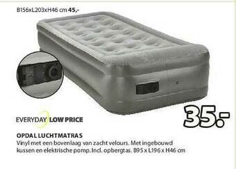 Jysk Opdal Luchtmatras aanbieding