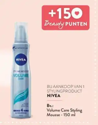 Di Nivea Volume Care Styling Mousse - 150 ml aanbieding