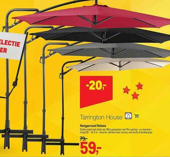 Makro Tarrington House Hangparasol Helena aanbieding
