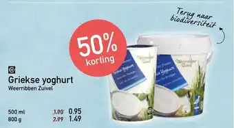 Ekoplaza Griekse yoghurt aanbieding