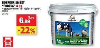 Boerderijmest fortus 8 kg