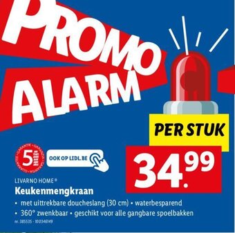 Lidl Livarno home keukenmengkraan aanbieding