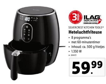 Lidl Silvercrest kitchen tools heteluchtfriteuse aanbieding