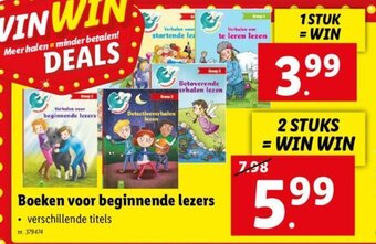 Lidl Boeken voor beginnende lezers aanbieding