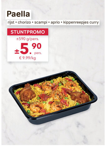 Bon Ap Paella 590g aanbieding