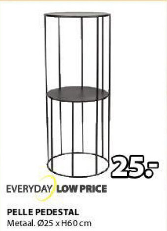 Jysk Pelle Pedestal aanbieding