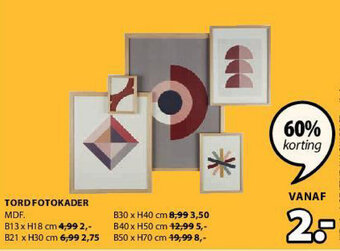 Jysk Tord Fotokader aanbieding