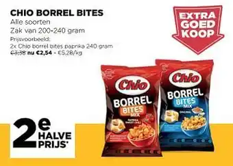 Jumbo Chio borrel bites 200-240 gram aanbieding