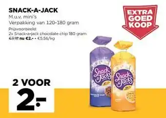 Snack-a-jack 120-180 gram