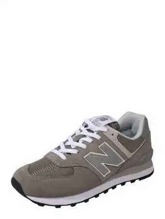 New balance sneakers laag wit / taupe / lichtgrijs / zilver