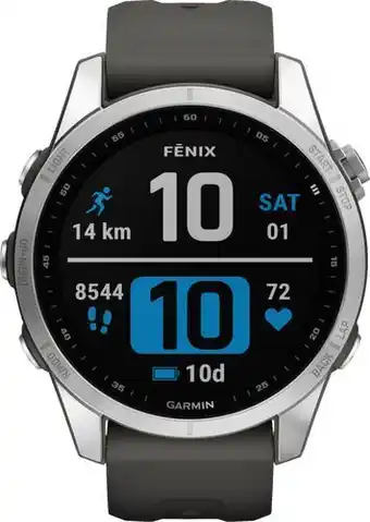 Coolblue Garmin fenix 7s argent/gris 42 mm aanbieding