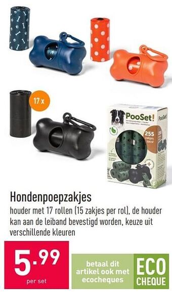 ALDI Hondenpoepzakjes aanbieding