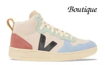 Veja v-15 suede beige dames