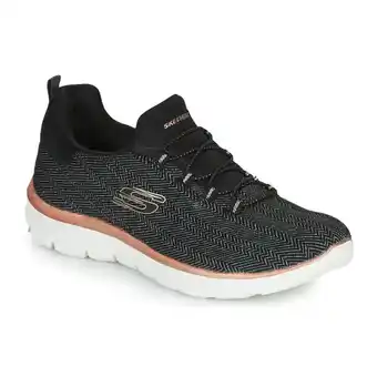 vanHaren Skechers grijze sneaker memory foam dames (maat 40, zwart grijs) aanbieding