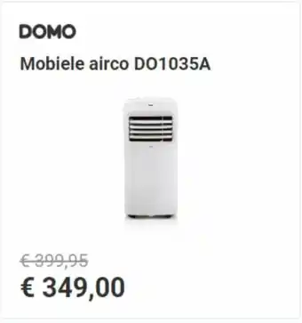 Krëfel Domo Mobiele airco DO1035A aanbieding
