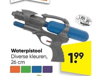 Big Bazar Waterpistool aanbieding