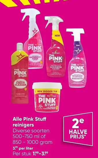 Pink stuff reinigers