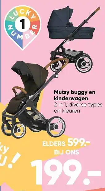 Mutsy buggy en kinderwagen