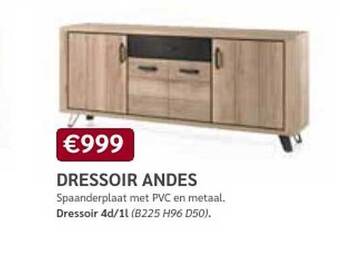 Crack Dressoir andes aanbieding