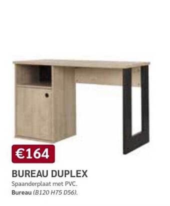 Crack Bureau duplex aanbieding