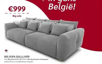 Crack Big sofa gulliver aanbieding