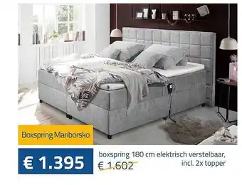 De Prijzenklopper Boxspring mariborsko aanbieding