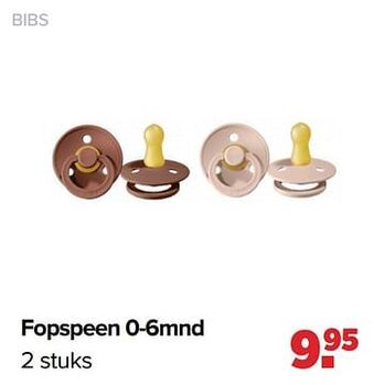 Baby-Dump Fopspeen 0-6mnd aanbieding