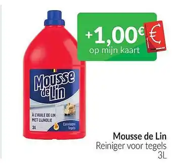 Mousse de lin reiniger voor tegels