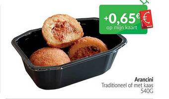 Intermarché Arancini traditioneel of met kaas aanbieding