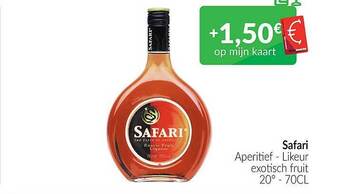 Safari aperitief likeur