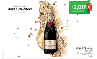 Intermarché Moёt & chandon impérial champagne brut aanbieding