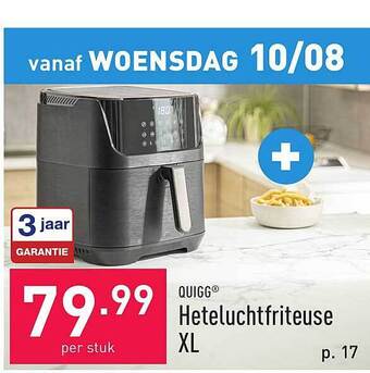 ALDI Heteluchtfriteuse xl aanbieding